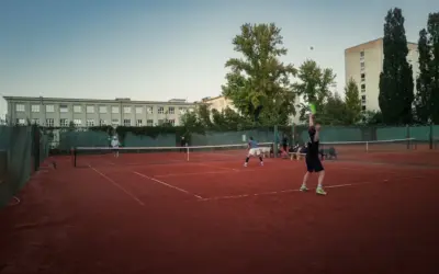 Tennisspiel Tennisspiel